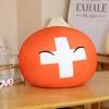10cm Peluche Carino Countryball Polandball Bambole Ripiene Giocattoli Corti Anime Borsa Cuscino Mini Portachiavi Ciondolo Regali Cosplay