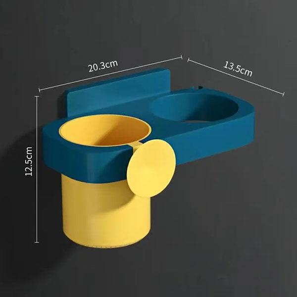 Стійка для фена Free Punch Туалет Багатофункціональна стінна стійка Стійка для перукарень Стійка для зберігання фена