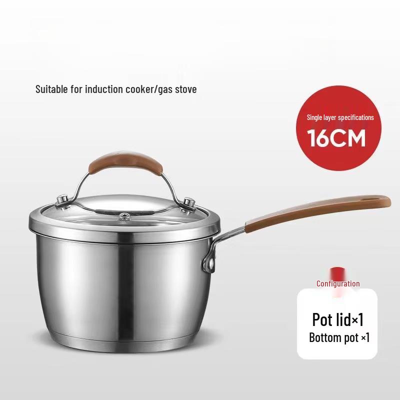 

ZISIZ 304 Stainless Steel Multi-purpose Pot
