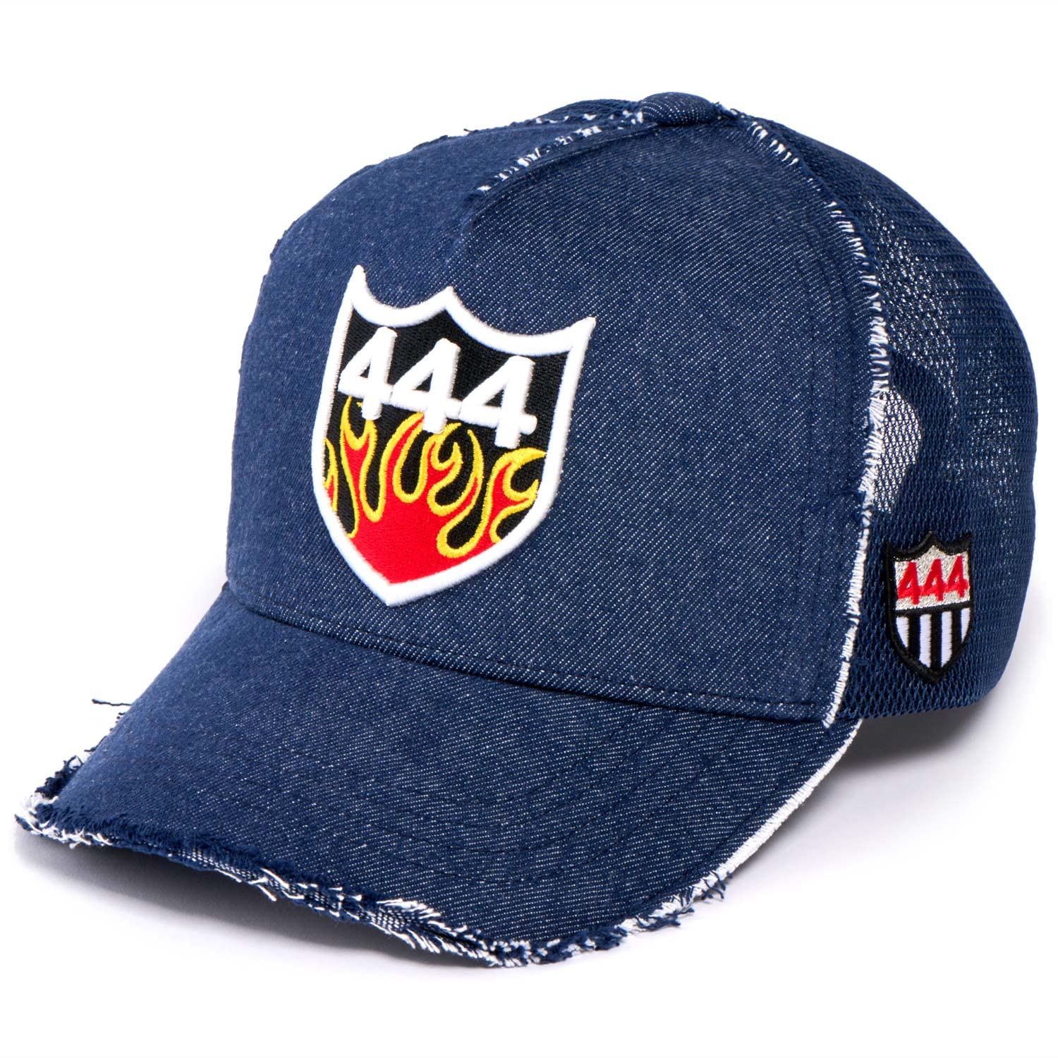 

Yoshinori Kotake Design Denim Red Fire Cap 444