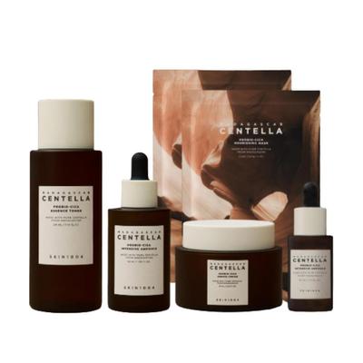 Centella Probio-Cica Slow Aging 3er Set (Toner 210ml + Ampulle 50ml + Creme 50ml) + Ampulle als Geschenk 30ml & Maskenpackung x2