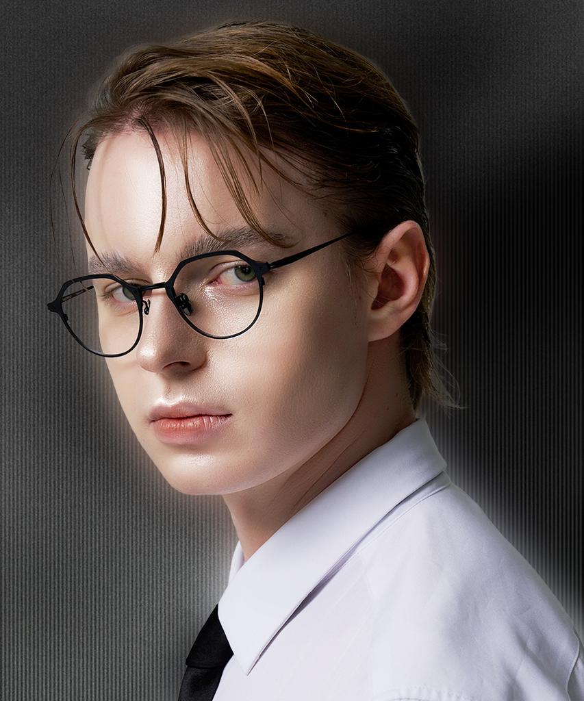 Maeteupeojeu Mp-09 Titanium Glasses Black