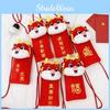 Cozy Cute And Plush Doll Style Red Packet Bag For Kids With Fun Patterns For Use Daily