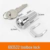 WT9902 Multi-Purpose Lock: File Cabinet, Drawer, Toolbox, Mailbox, Metal Cabinet