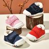 Learning-to-walk Shoes, Cotton Shoes 0–3 Years Old Children's Shoes, Winter Fleece-lined Thickened Shoes, Soft Sole Learning-to-walk Shoes