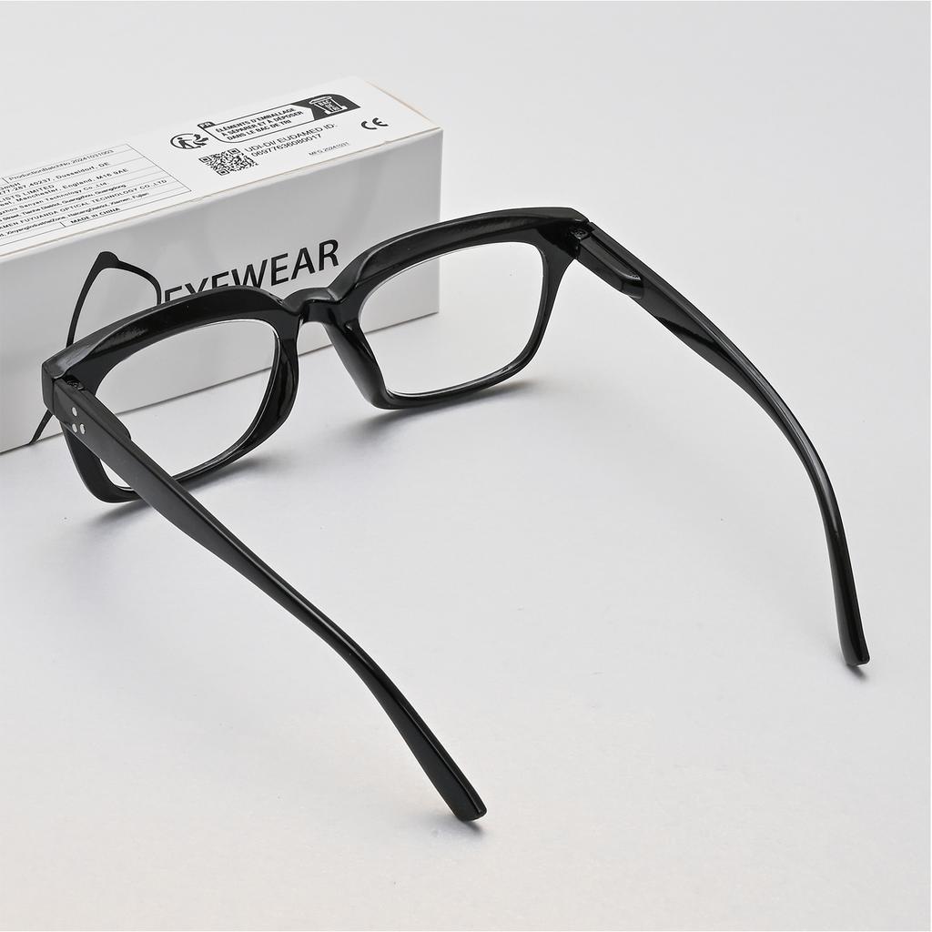 2pcs VOPHA Anti Blue Light Square Prescription Spectacles Women Men Spring Leg Farsightedness Glaasses +0.5 +1.0 To +3.0