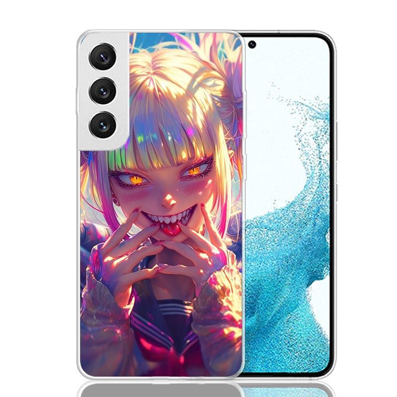 Himiko Toga My Hero Fashion Phone Case For Samsung Galaxy S26 S25 Edge S24 S23 FE S22 Ultra S21 Plus S20 + Fundas Cover Coque Ga