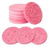5Pcs Cellulose Face Sponges Compressed Facial Cleansing Massage Tools Pore Exfoliating Makeup Removal Spa Quality