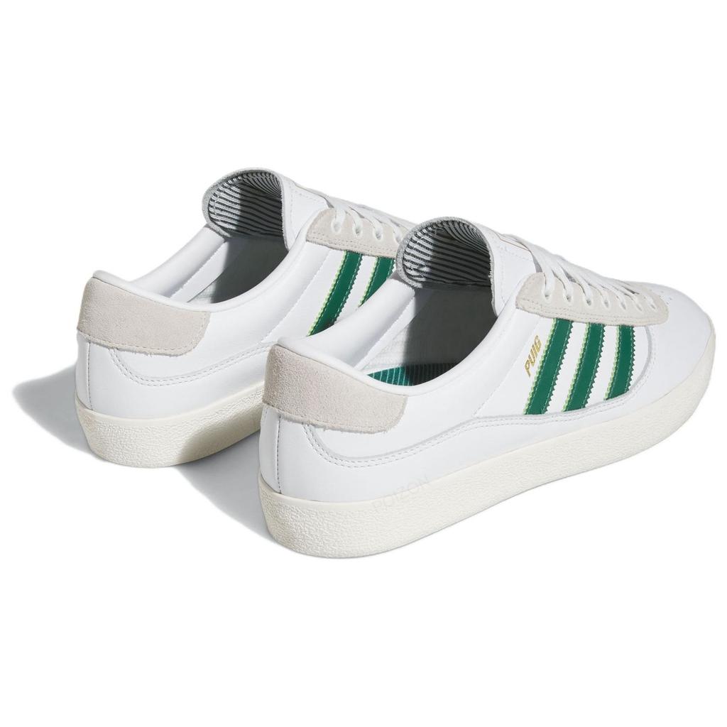 adidas Puig Indoor White Dark Green Unisex Sneakers Cloud-White Chalk-White IG5237