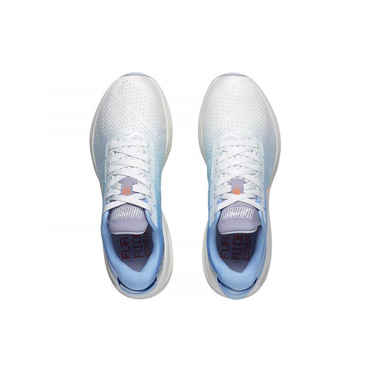 Li Ning Furious Rider 6.0 Essential Running Shoes Men's Low Top Mist White/Light Ice Blue/Light Sea Blue/Orange ARZS003-17