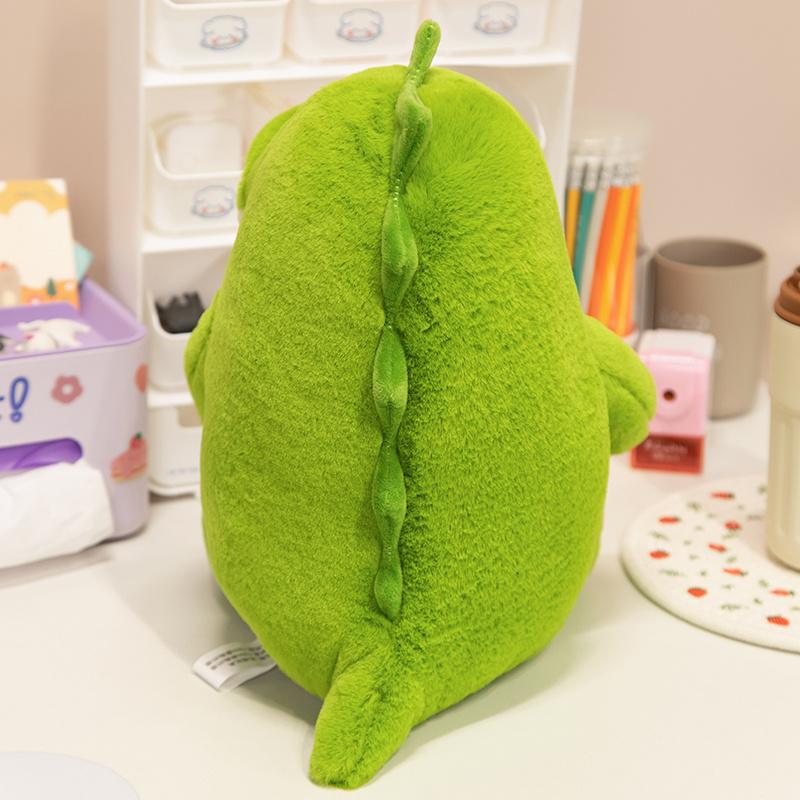 Super Soft Cartoon Stupid Dinosaur with Strawberry Plush Toys Kawaii Stuffed Animal Dragon Doll Baby Sleeping Pillow Girls Gifts