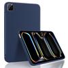 For iPad Pro 11 (2024) Case Anti-Drop Protective Liquid Silicone Tablet Cover