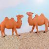 5pcs/set Mini Camel Miniature Figurines Animals Resin Craft Kids Toys Desktop Ornaments Garden Micro Landscape Christmas Decoration