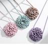 Kenjie 2024 Spring/Summer Rose Choker Necklace - Women's European & American Fashion Accessory