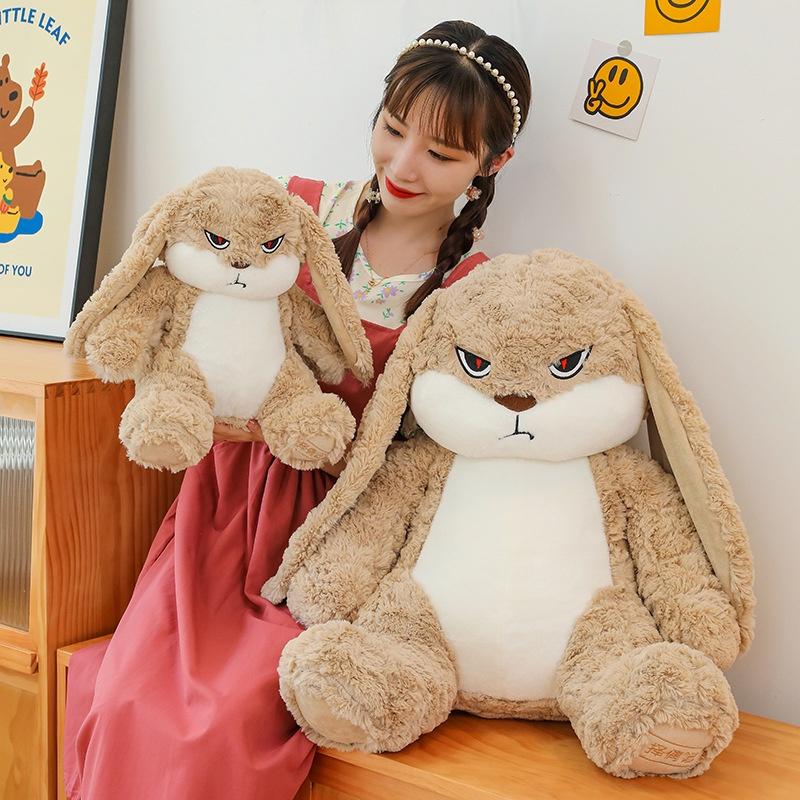 Cartoon Rabbit Plushie Lovely Bunny Toy For Girls Snuggly And Cuddly Perfect Gift For Birthdays