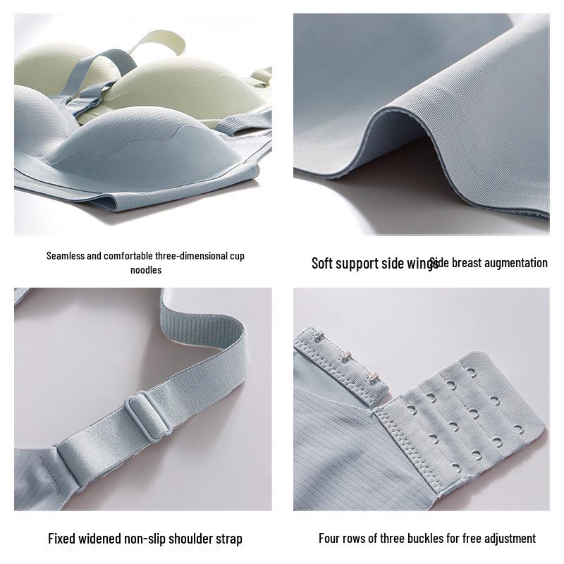 Seamless Lift-Up Bra: Soft Support & Anti-Sagging for Women