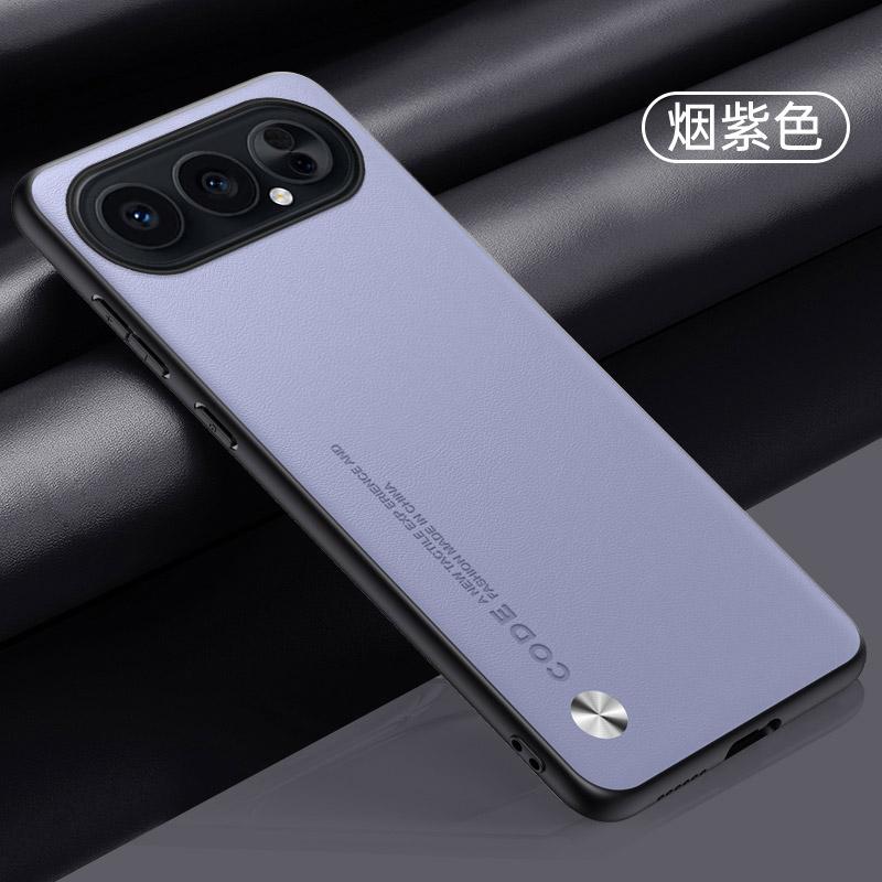 Leather Funda for Honor 500 / 500 Pro Case Cover Fashion Fiber Texture PU-Leather Protection Shockproof Back Capa