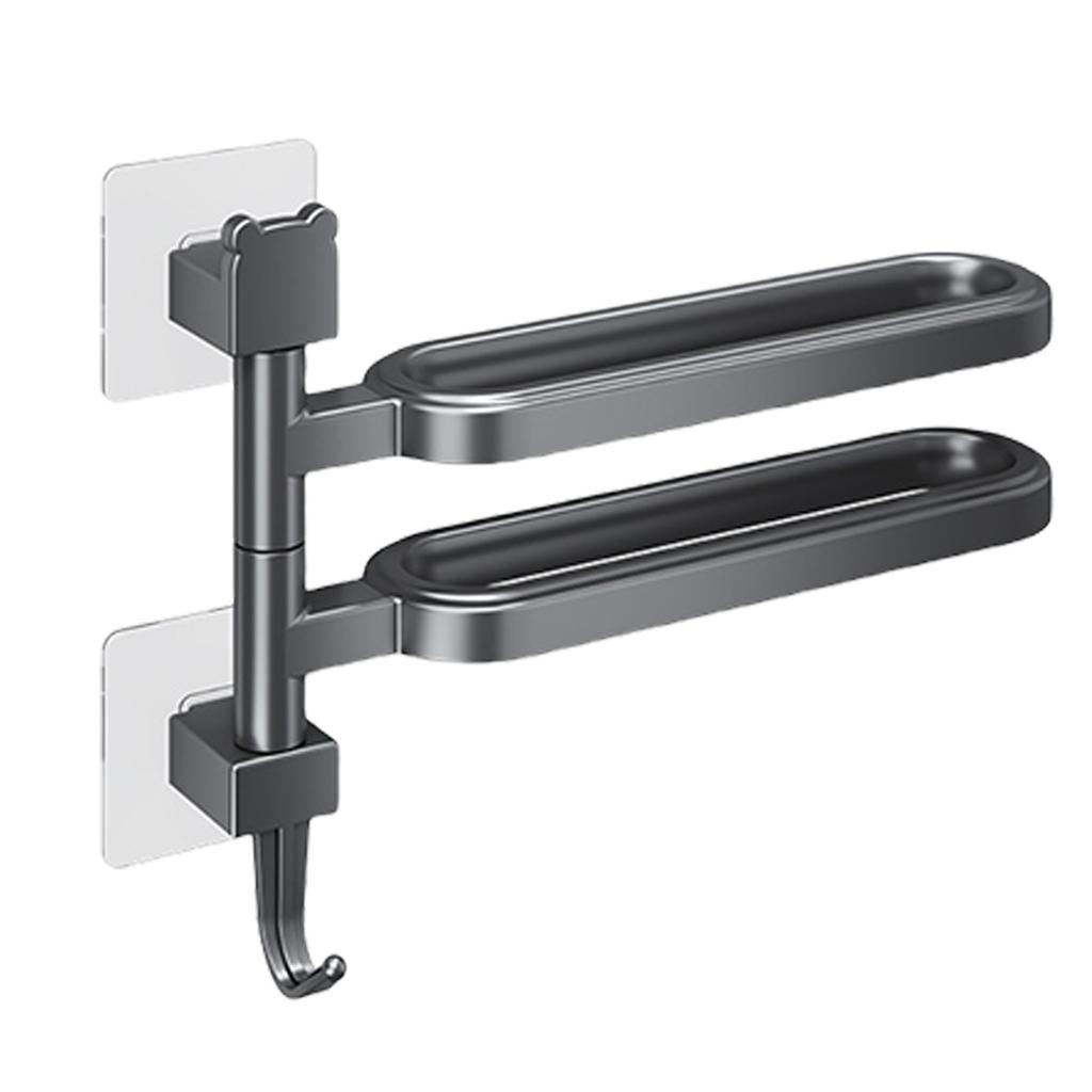 Moderní designy Držák na ručníky bez vrtání Snadná instalace Pevný Vodotěsný Nerezavějící pro různé styly Denní použití