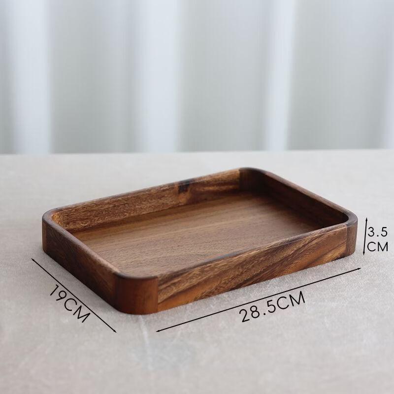 Wooden Tea Tray with Handle