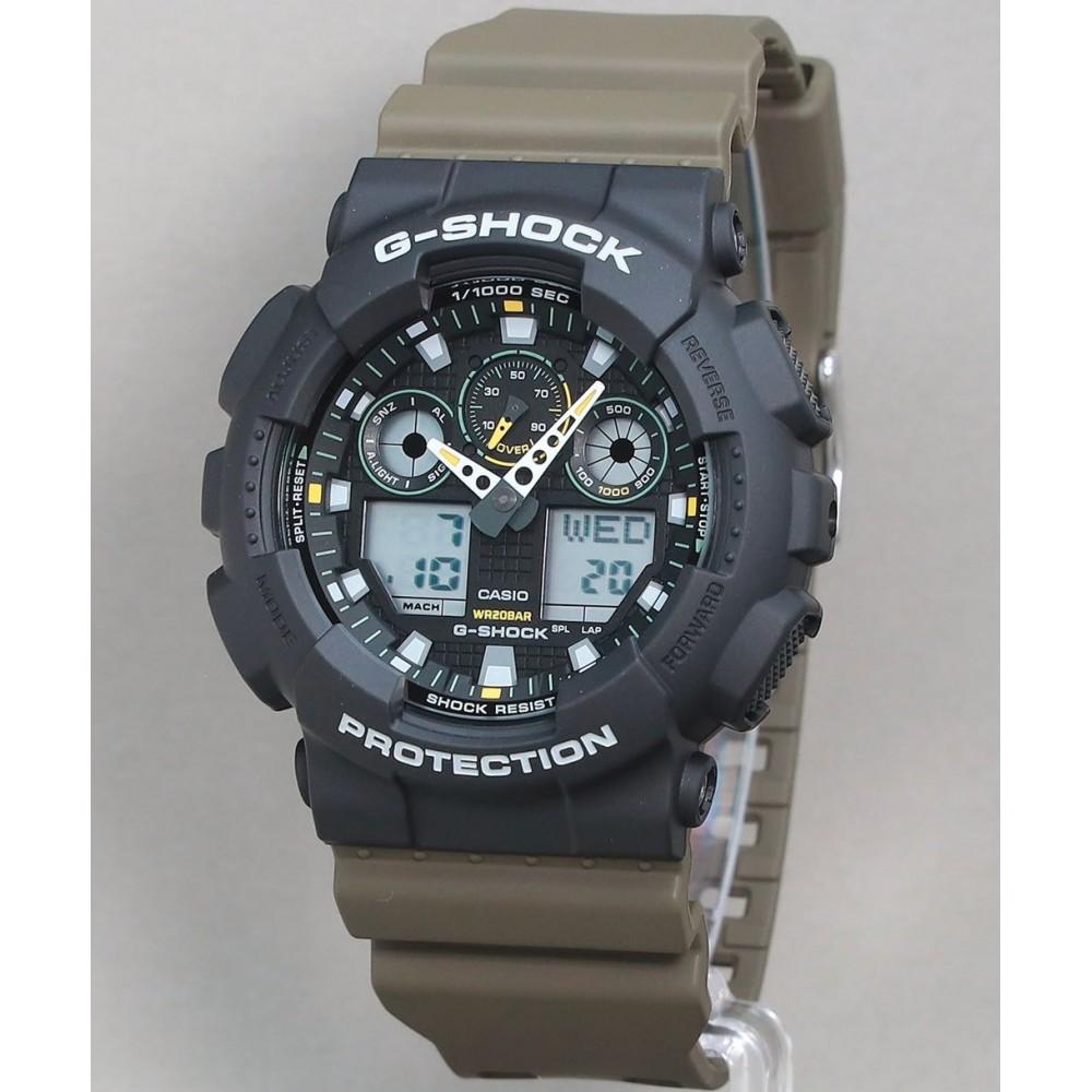 

Casio G-Shock Аналогово-цифровые GA-100TU-1A3JF
