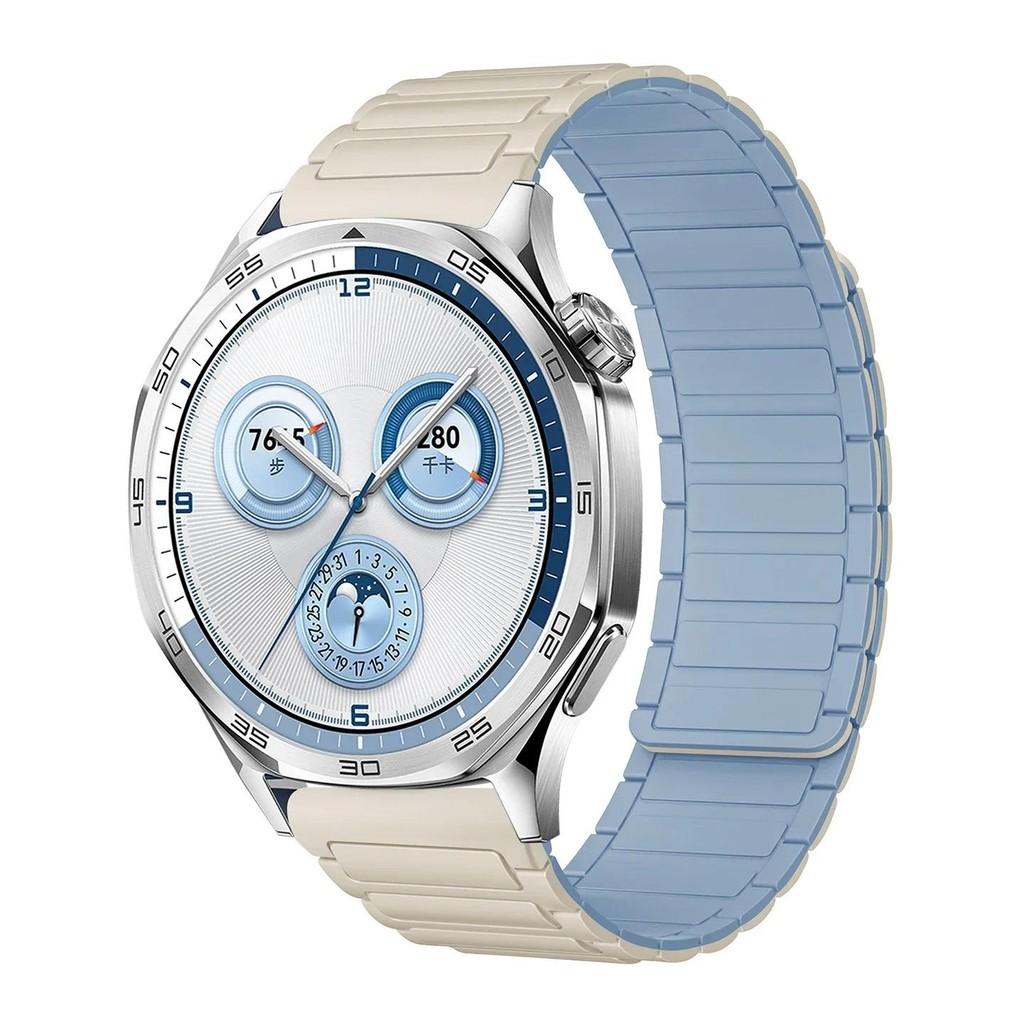 18mm 20mm 22mm Magnetic Band For Huawei Watch GT5/4/3Pro 46mm 4/3Pro Soft Silicone Loop Strap For Amazfit Balance GTR 4/3/2 47mm