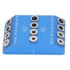 Drill Guide Jig 30 45 90 Degree Aluminum Alloy Angle Drill Jig for Woodworking Cutting