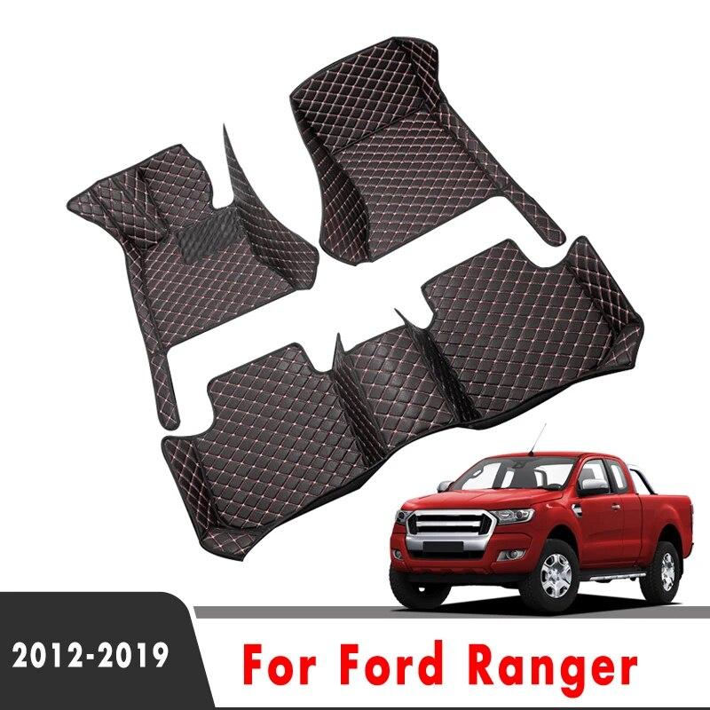 

Для Ford Ranger 2023 2022 2018 2017 2016 2015 2014 2013 2012 автомобильные коврики авто интерьер водонепроницаемые ковры