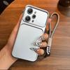 Luxury Big Window Phone Case with Lanyard for Xiaomi Redmi 12 4G Premium Textured Casing