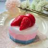 Cake Squeeze Toy Stress Relief Blueberry Strawberry Cake Pinch Toy Focus Aid