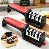 3/4 Stage Multifunctional Knife Sharpener, Portable Handheld Fast Sharpening Stone Home Kitchen Gadget