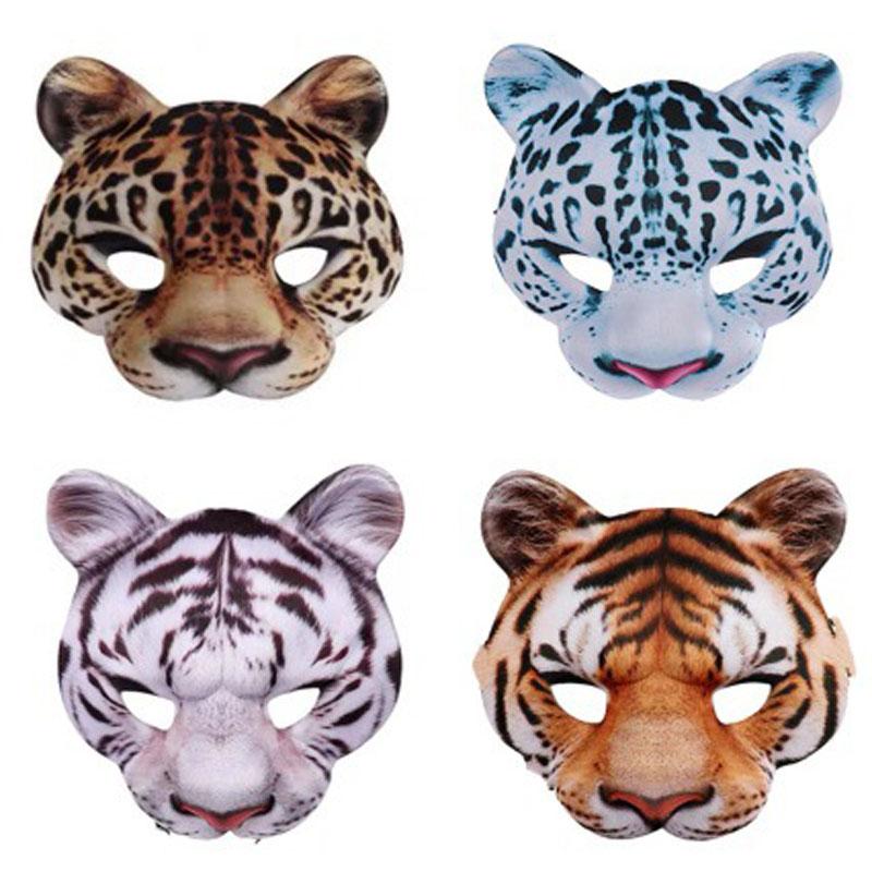 Maschera Animale Tigre per Halloween, Festa e Accessori Costume Cosplay