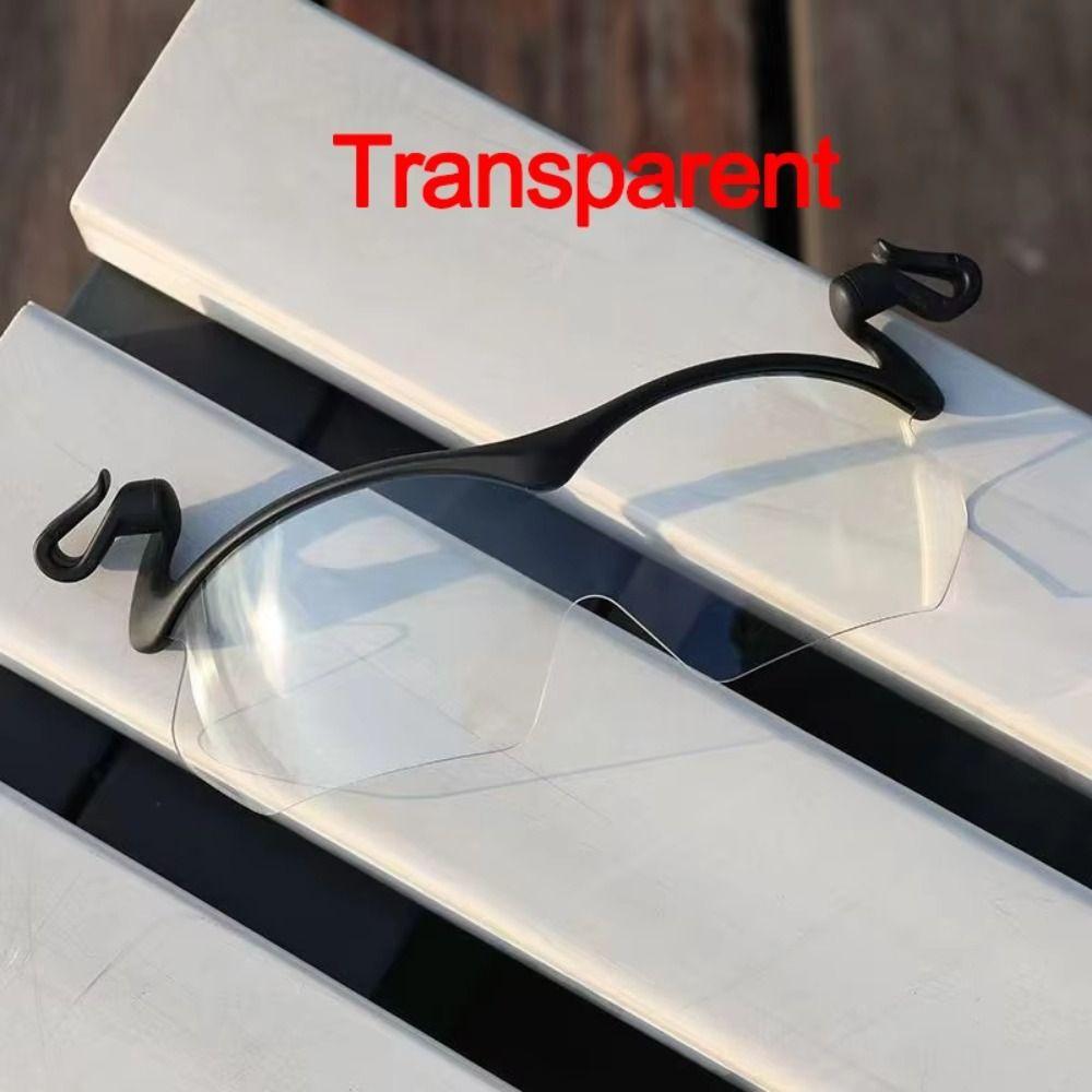Clipped Edge On Hat Cycling Sunglasses Anti-Glare Clip-On Sunglasses  Hat Brim