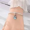 Copper Polar Bear Beads & Snowflake White Rabbit Dangle Charm Fit Bracelet Necklace Winter Pendant Gift