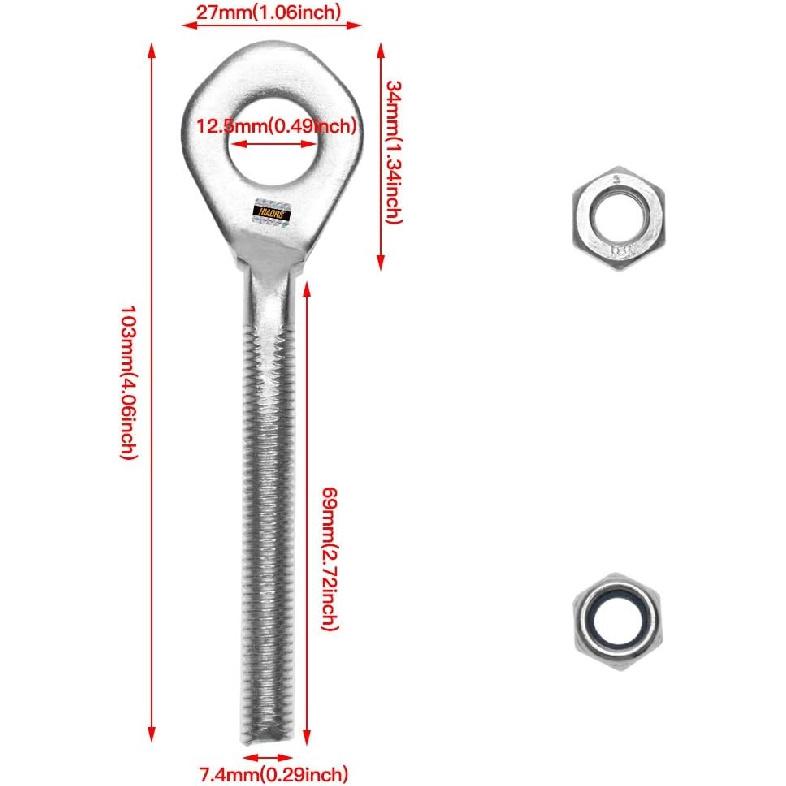 Chain Axle Adjuster Adjusters for 50cc 70cc 90cc 110cc 125cc 250cc ATV 4 wheeler