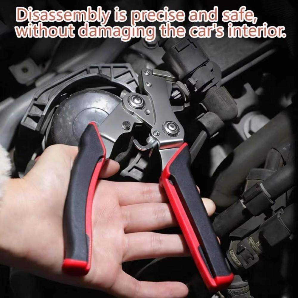 Stainless Steel Clip Remover Tool Universal Fit Fastener Remover Snap Pliers  For DIY Garage Use