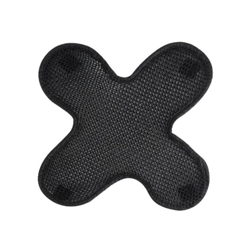 

Helmet Lining Motorcycle 3D Honeycomb Helmet Inner Lining Pad Insulation Heat-resistant Breathable чорний