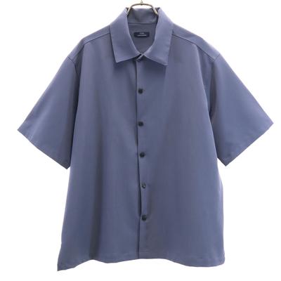 ARTIKEL URBAN RESEARCH Kurzarm Oversize Hemd M Marine System-Stretch Herren Gebraucht