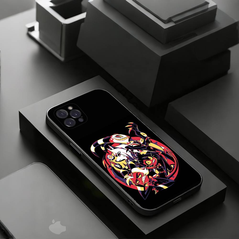

H-Helluva B-Boss Чехлы для телефона для iPhone 17 16 15 14 13 12 11 Pro Max Plus Роскошная защита камеры Пластик iPhone16promax