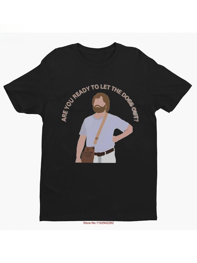 Alan'S Hangover: Let The Dogs Out T-Shirt - A Humorous Take on Film And TV for Adults