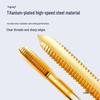 Titanium Coated Cobalt Straight Flute Extra Long Tap for Stainless Steel, Sizes M3-M8