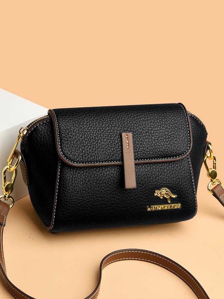 

Сумка-мессенджер Tide, мягкая, маленькая, модная, нишевая, женская сумка через плечо чёрный