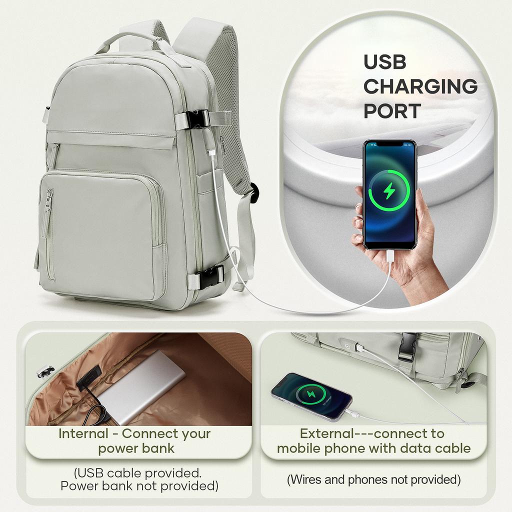 Large Travel Backpack for Women Large Capacity High Quality Schoolbag Overnight Weekend Bag Waterproof Men's Backpack Laptop Bag