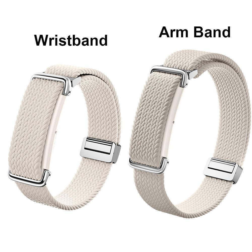 Nylon Fitness Tracker Strap Adjustable Bicep Band for Google Fitbit Air for Men Women