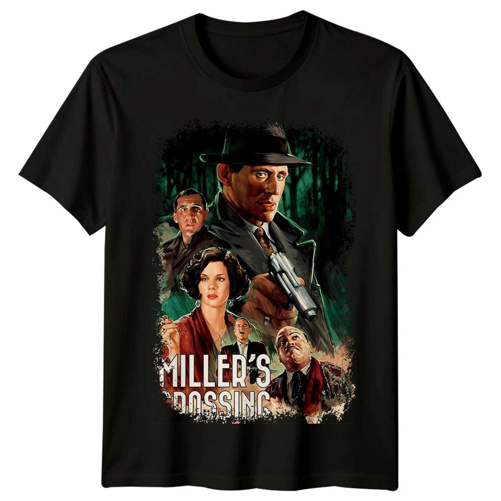 

Miller s Crossing (1990) Movie Poster Inspired T-Shirt Retro 90s Tee Unisex 3XL