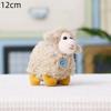 Portable Fluffy Plush Sheep Keychain Soft Cozy Touch Mini Pendant for Luggage Decoration Graduation Gifts
