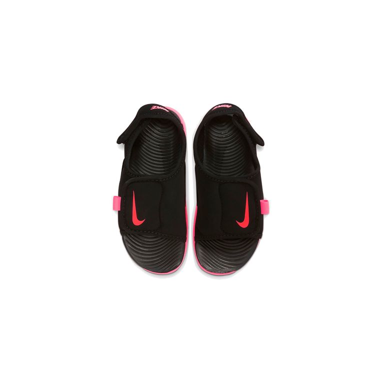 Nike Sunray Adjust 5 V2 TD Black Racer Pink Baby Sneakers DB9566-002