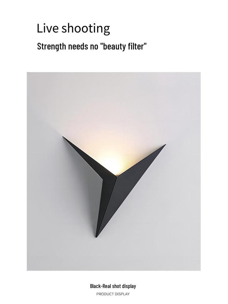 Nordic Luxury Wrought Iron Wall Lamp for Modern Spaces