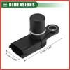 ACROPIX Nockenwellensensor, für Buick Enclave 2010-2023, Kunststoff, Metall, Nr. 12615371/12684186, Schwarz, 4 Stück Autoteile