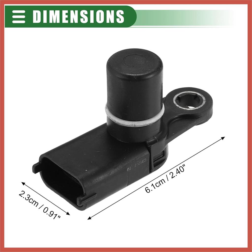 ACROPIX Nockenwellensensor, für Buick Enclave 2010-2023, Kunststoff, Metall, Nr. 12615371/12684186, Schwarz, 4 Stück Autoteile