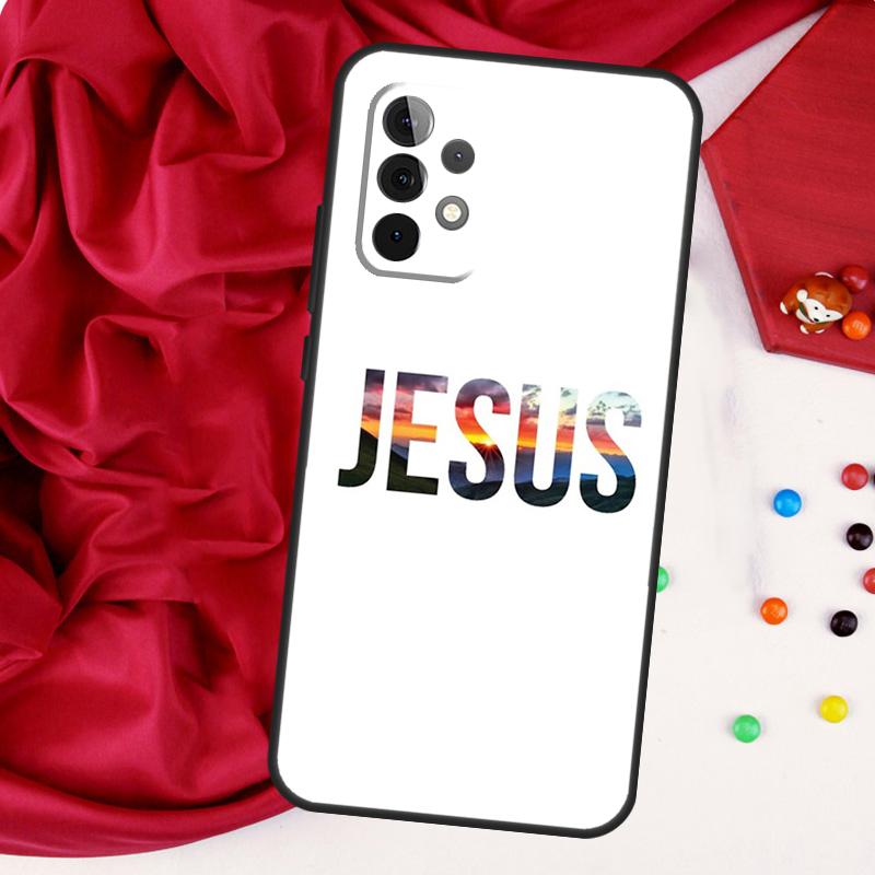 Bible Citáty Ježíš Bůh Pro Samsung Galaxy A56 A36 A26 A16 A05 A06 A22 A32 A52 A54 A34 A14 A55 A15 A53 A33 A35 Pouzdro